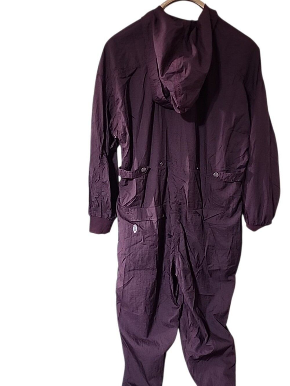 Free People Movement 'Speak My Language' parachute runsie Jumpsuit. Size Small - Picture 3 of 9